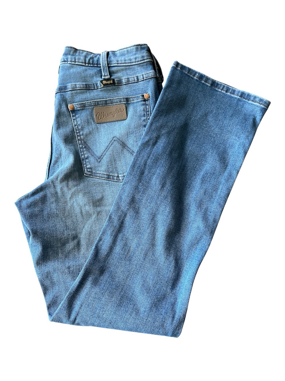 Lainey Wilson Signed Wrangler Classic Blue Bootcut Jeans- Read Description!